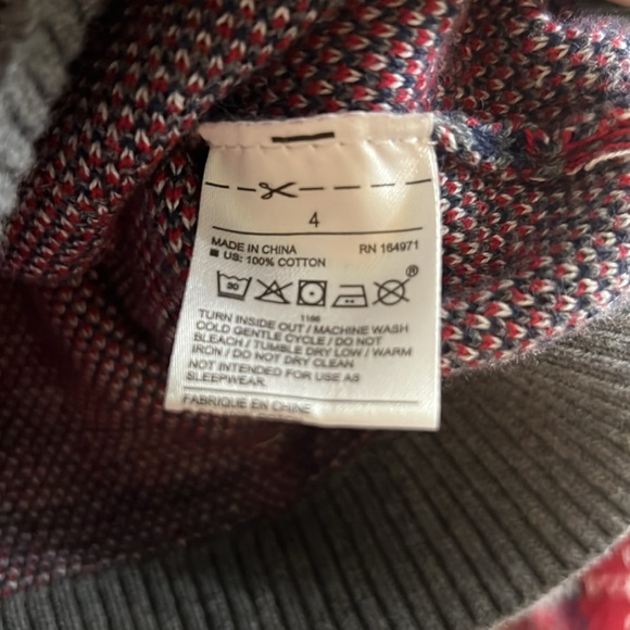 Janie and Jack Boys Plaid Sweater - Picture 4 of 5